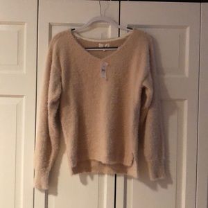 Lou & Grey Slouchy Eyelash Sweater